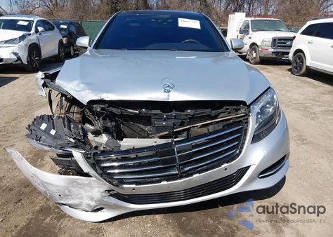 2015 Mercedes-Benz S 550 4Matic из США, поврежденный, VIN WDDUG8FBXFA147892